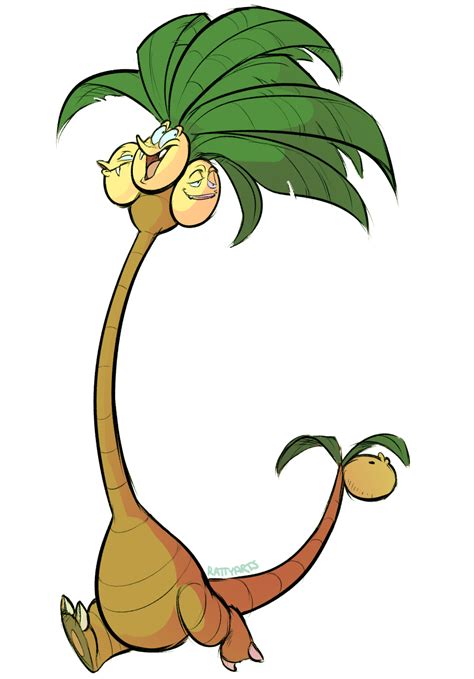 Alolan Exeggutor | Pokemon art, Original pokemon, Pokemon