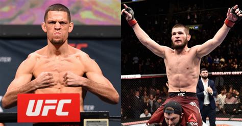 Watch Nate Diaz and Khabib Nurmagomedov Nearly Brawl in Crowd at UFC ...