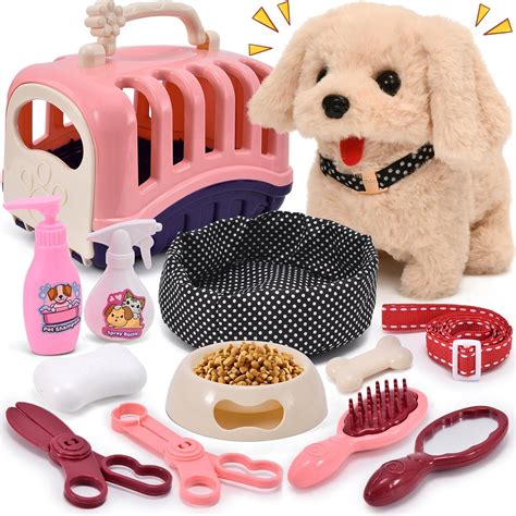 Tacobear Chien Jouet Enfant Chien Interactif Electronique Secouer Queue