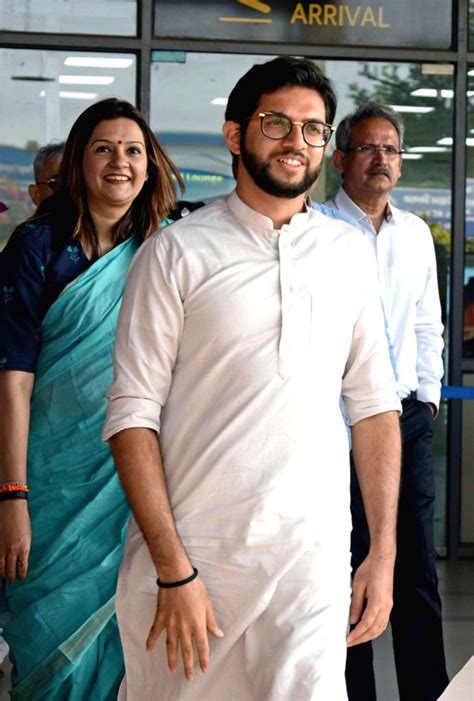 Shiv Sena (Uddhav Thackeray) leader Aditya Thackeray arrives