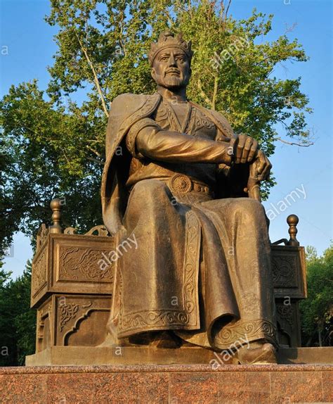 Temür تیمور aka Tamerlane - the first ruler in the Timurid dynasty ...