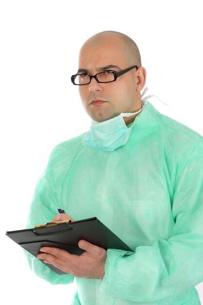 Premium Photo | Surgeon thinking