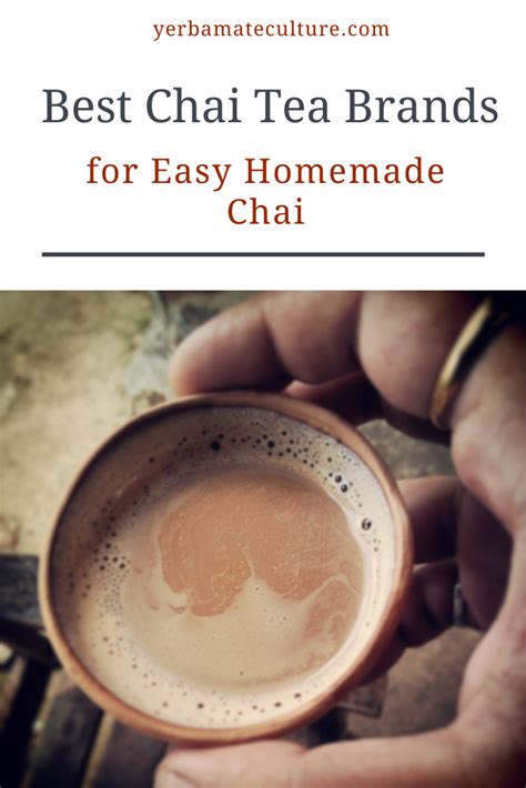 Best Chai Tea Brands | Homemade chai tea, Easy homemade, Chai tea