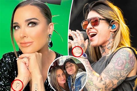 Fans think Kyle Richards and Morgan Wade have matching tattoos, rings