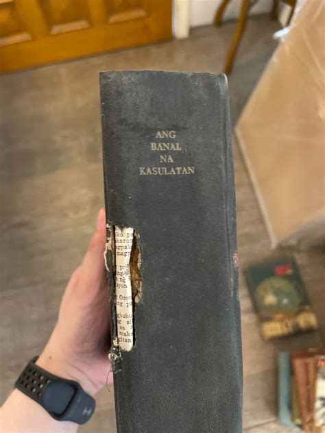 1950 Tagalog Bible: Ang Banal Na Kasulatan, Hobbies & Toys, Books ...
