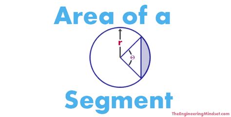 Area of a segment - The Engineering Mindset