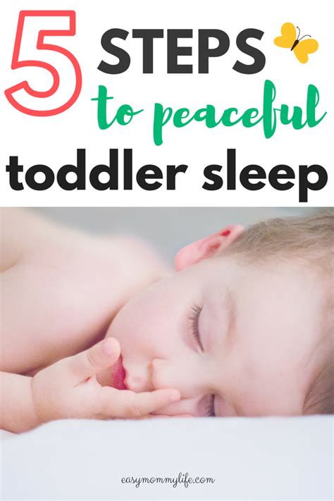 5 Simple Toddler Sleep Tips To Help Them Sleep Fast - Easy Mommy Life