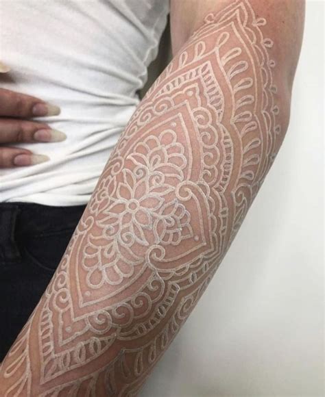 [70+] Фото Белых Татуировок для Девушек и Мужчин | TATTOO-LOVE | Tatuaggi