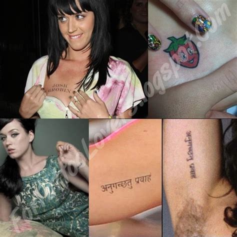 Katy Perry Tattoo Collection | zentrader