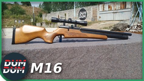 Artemis M16, opis vazdušne puške - YouTube