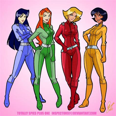 Totally Spies plus one by Inspector97 | Totally spies, Spy girl, Spy ...