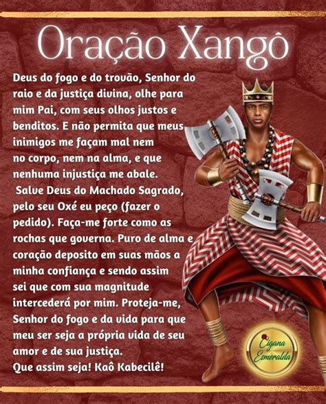 Oracao Poderosa De Xango - Xangô oração | Rezas de iansã, Oração xango, Orações poderosas