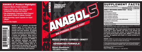 Nutrex Anabol-5 | Free Storewide Shipping