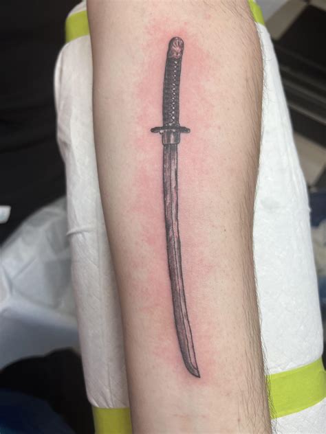 katana sword tattoo bronctattooauscom