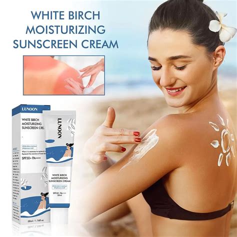 Отбеливающий солнцезащитный крем SPF 50, 50 г, солнцезащитный крем для ...