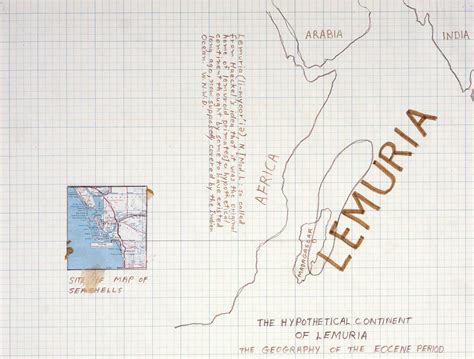 The Hypothetical Continent of Lemuria | Holt/Smithson Foundation