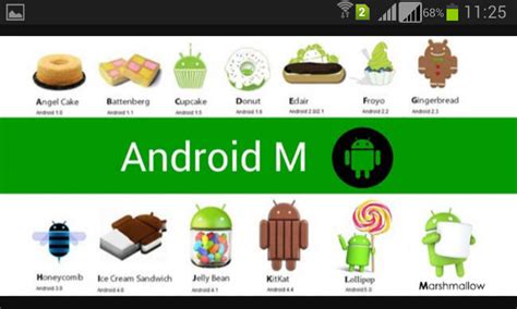 history  android os version