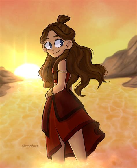 ArtStation - Fire Nation Katara