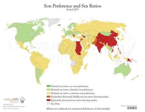 Son preference and Sex Ratios [3300x2550] : r/MapPorn