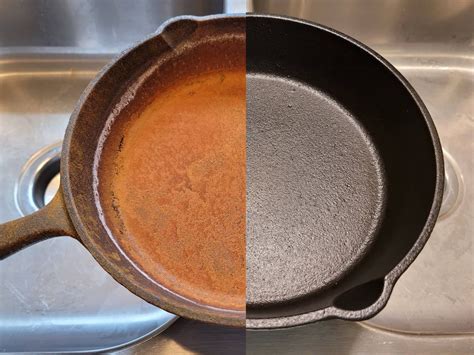 Rusty Cast Iron? How To Restore Your Pan And Prevent Rust - Campfires ...