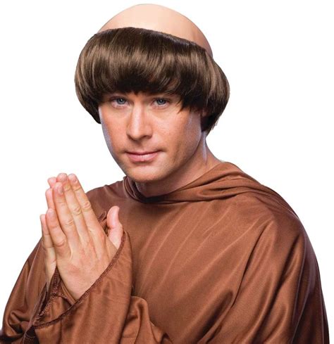 Forum Monk Wig with Tonsure | Athletic hairstyles, Monk haircut, Bald cap