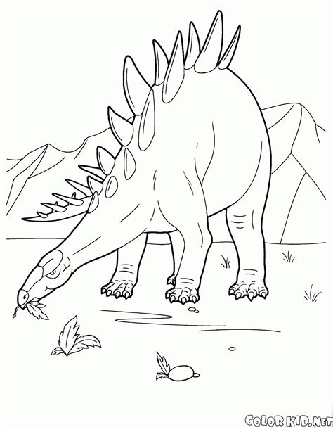 Coloring page - Dinosaurs