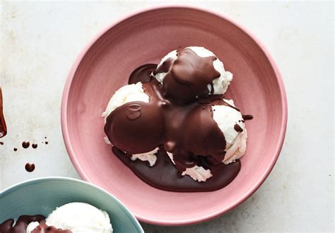 Chocolate Shell Ice-Cream Topping Recipe - NYT Cooking