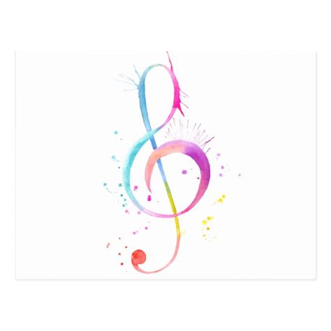 Watercolor Music Notes at PaintingValley.com | Explore collection of ...