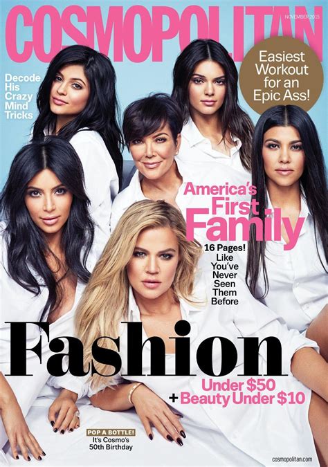 Six Kardashians Together on a Magazine Cover for the First Time in Four