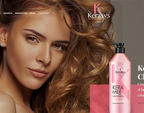 KERASYS - Web Design on Behance
