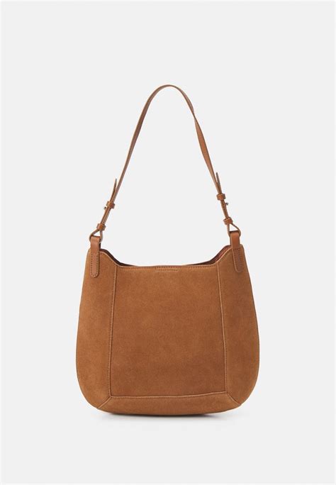 Zign LEATHER - Handbag - cognac - Zalando.co.uk
