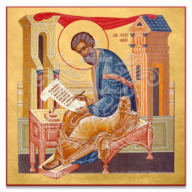 Apostle Matthew the Evangelist Icon - S632