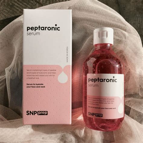 SNP Prep Peptaronic Serum Review, Hydration Serum For Oily Skin