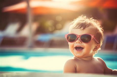Happy Baby Pool Images - Free Download on Freepik