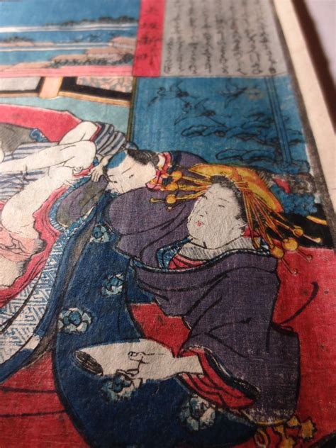 Japanese Shunga Ukiyoe Hiroshige Utagawa | shunga asianantiquegirl | Flickr