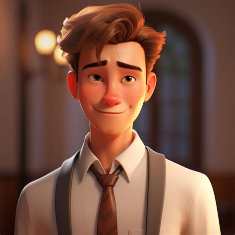 Premium AI Image | Handsome Guy Animation