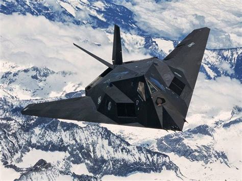 Military Aircraft — The F-117 was widely publicized for its role in...