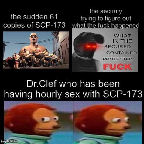 just another SCP-173 meme, go along : r/DankMemesFromSite19