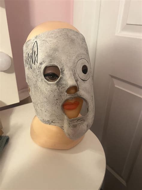 Signed All Hope is Gone Mask : r/Slipknot