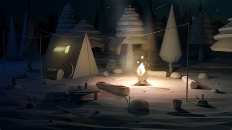 3d model camp
