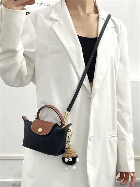 The niche bag that does not lose to the big name is mini Longchamp ...