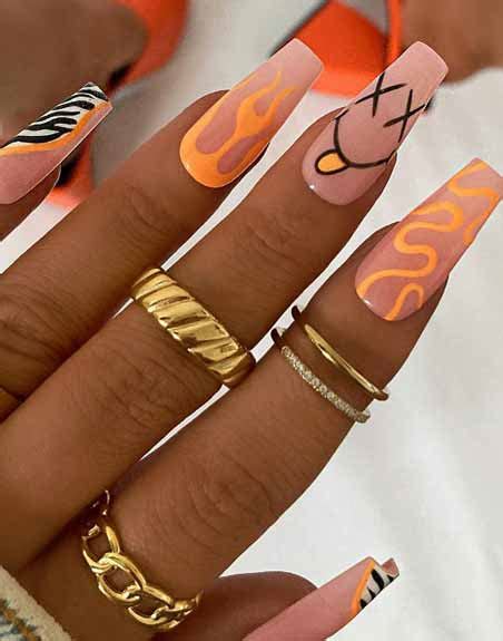The Fervor for Fall: Illuminating Excellence with 31 Pastel Orange Nails