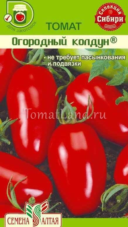 Томат Огородный колдун: ОТЗЫВЫ (11), фото, урожайность, описание и ...
