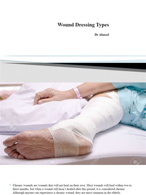 Lecture 7-Types of Surgical Dressings | PDF | Wound | Diseases And ...