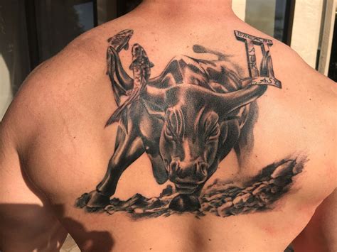 Realistic Bull Tattoo - Printable Calendars AT A GLANCE