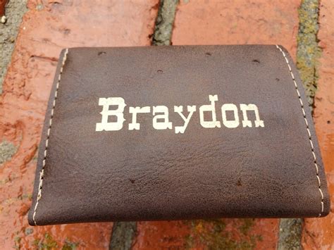 Personalized Kids Wallet Boys Wallet Teenage Boy Gifts | Etsy