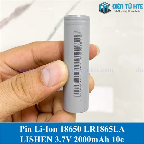 Pin Lithium Ion LS LR1865LA 18650 2000mAh xả 10c Xám chính hãng LISHEN ...