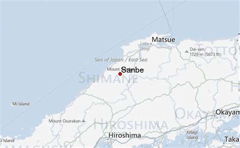Sanbe Mountain Information