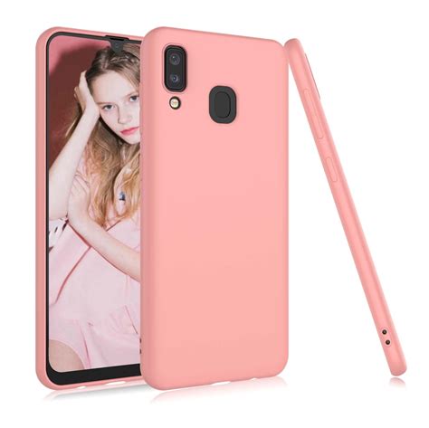 Samsung Galaxy A20 A30 Case 2019, Tekcoo Anti-slip Liquid Silicone Gel ...