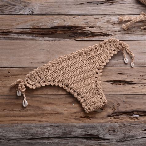 Women Sexy Solid ColorKnitted Close Fitting Underwear Bikini Wrap Cover